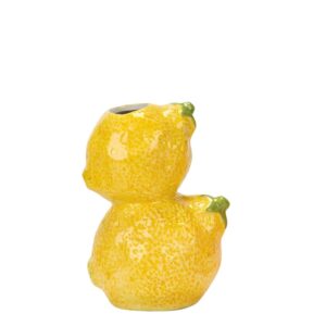 Fruit Shape Ceramic Vase – Unique Strawberry & Lemon Aesthetic Decor - Image 11