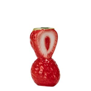 Fruit Shape Ceramic Vase – Unique Strawberry & Lemon Aesthetic Decor - Image 14
