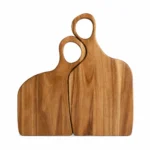 Natural walnut cutting boards for modern plastic-free kitchens
