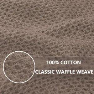 Modern cotton towels set for kitchen cleaning and drying