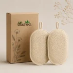 Multipurpose reusable scrub cloths made from natural fibers